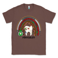 Chestnut Christmas dental life rainbow Classic Tee - JahusDesignShop