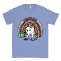 Colony Blue Christmas dental life rainbow Classic Tee - JahusDesignShop