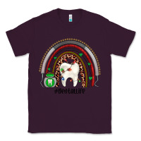 Plum Christmas dental life rainbow Classic Tee - JahusDesignShop