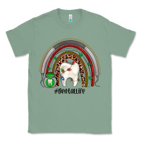 Sage Christmas dental life rainbow Classic Tee - JahusDesignShop