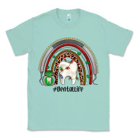 Seafoam Christmas dental life rainbow Classic Tee - JahusDesignShop