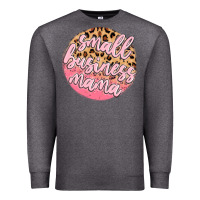 Charcoal Heather small business mama Premium Sweatshirt - MaliasSmallBusiness