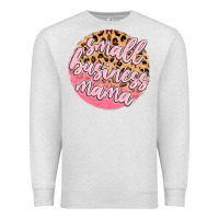 Oatmeal Heather small business mama Premium Sweatshirt - MaliasSmallBusiness