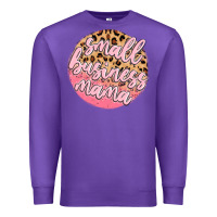 Purple small business mama Premium Sweatshirt - MaliasSmallBusiness
