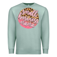 Seafoam small business mama Premium Sweatshirt - MaliasSmallBusiness