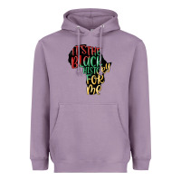 Lavender its the black history for me Heavyweight Hoodie - MaliasSmallBusiness