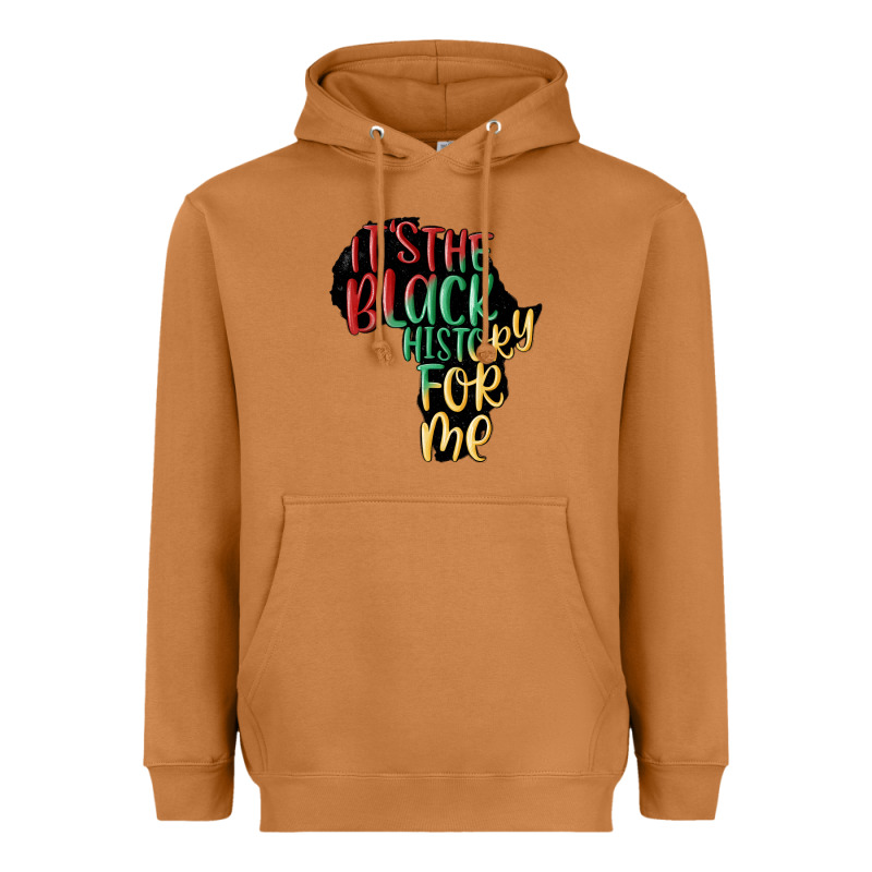 Its The Black History For Me Heavyweight Hoodie by MaliasSmallBusiness | Teevron