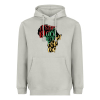 Moon Dust its the black history for me Heavyweight Hoodie - MaliasSmallBusiness