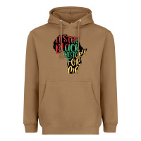 Toasted Coconut its the black history for me Heavyweight Hoodie - MaliasSmallBusiness