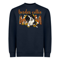 Navy western border collie mom Heavyweight Sweatshirt - texasbilliewilder