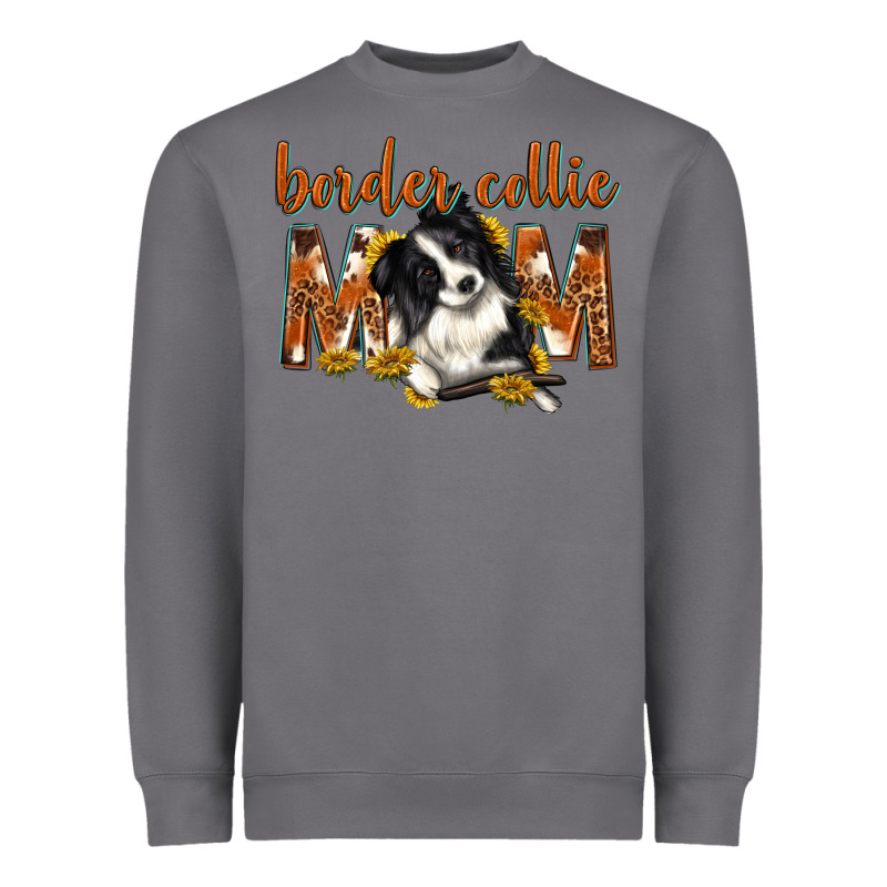 Western Border Collie Mom Heavyweight Sweatshirt by texasbilliewilder | Teevron