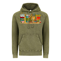 Vintage Olive teacher fuel coffee cups Vintage Hoodie - texasbilliewilder