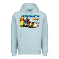 Blue Mist kindergarten dude Premium Hoodie - BundleAndBundleShop