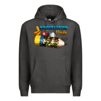 Charcoal Heather kindergarten dude Premium Hoodie - BundleAndBundleShop