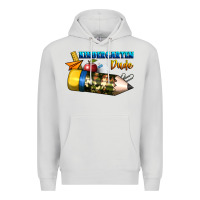 Dove Grey kindergarten dude Premium Hoodie - BundleAndBundleShop