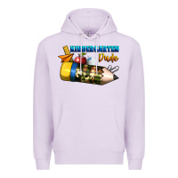 Lilac kindergarten dude Premium Hoodie - BundleAndBundleShop
