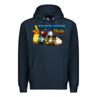Navy kindergarten dude Premium Hoodie - BundleAndBundleShop