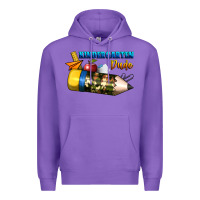 Purple kindergarten dude Premium Hoodie - BundleAndBundleShop