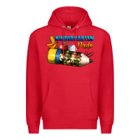 Red kindergarten dude Premium Hoodie - BundleAndBundleShop