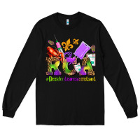 Black mardi gras rca resident care assistant Long Sleeve Tee - AdoDesignShop