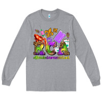 Heather Grey mardi gras rca resident care assistant Long Sleeve Tee - AdoDesignShop