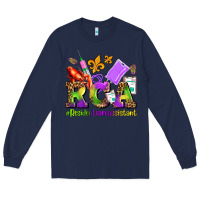 Navy mardi gras rca resident care assistant Long Sleeve Tee - AdoDesignShop