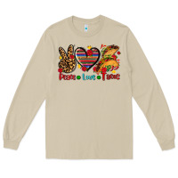 Mushroom peace love tacos Long Sleeve Tee - AdoDesignShop