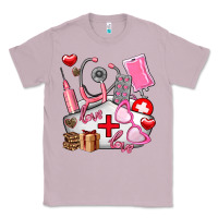 Lilac nurse  valentines day love Classic Tee - AdoDesignShop