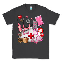 Smoke nurse  valentines day love Classic Tee - AdoDesignShop