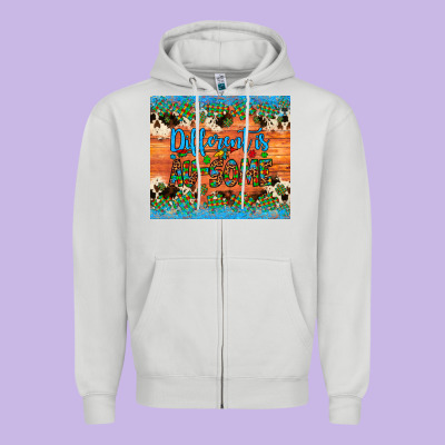 Different Is Au Some Autism Awareness Cowhide Leopard Tumbler Zipper Hoodie Designed By Artiststas