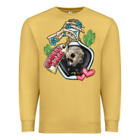 Antique Gold cowboy tears Premium Sweatshirt - MaliasSmallBusiness