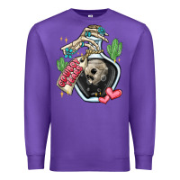 Purple cowboy tears Premium Sweatshirt - MaliasSmallBusiness
