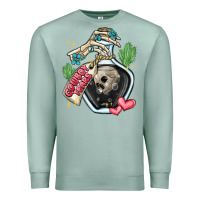 Seafoam cowboy tears Premium Sweatshirt - MaliasSmallBusiness