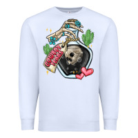 White cowboy tears Premium Sweatshirt - MaliasSmallBusiness