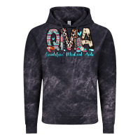 Cloud Black qma qualified medical aide Vintage Hoodie - Zillion Design Studio