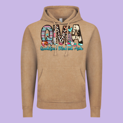 Vintage Hoodie qma qualified medical aide