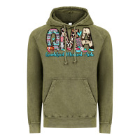 Vintage Olive qma qualified medical aide Vintage Hoodie - Zillion Design Studio