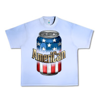 Grape Ice American 4th of July Urban Heavy Tee - CowGirlArtShop