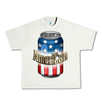 Pistachio American 4th of July Urban Heavy Tee - CowGirlArtShop