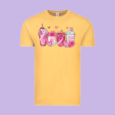 Breast Cancer Coffee Cups Vintage Tee Designed By Zillion Design Studio