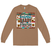 Toasted Coconut smart  sassy fierce Long Sleeve Tee - JahusDesignShop