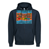 Navy autism awareness Zipper Hoodie - Artiststas