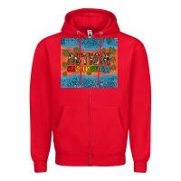 Red autism awareness Zipper Hoodie - Artiststas