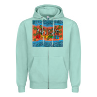 Seafoam autism awareness Zipper Hoodie - Artiststas