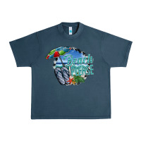 Midnight Navy beach please Urban Heavy Tee - SublimationCraftShop