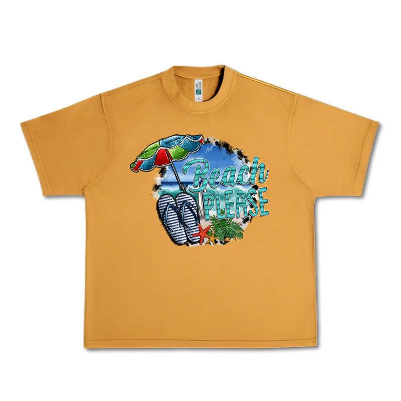 Beach Please Urban Heavy Tee by SublimationCraftShop | Teevron
