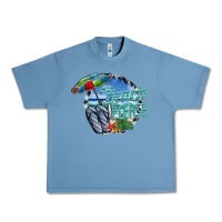 Pebble Blue beach please Urban Heavy Tee - SublimationCraftShop