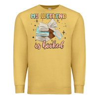 Antique Gold my weekend is booked Premium Sweatshirt - MaliasSmallBusiness