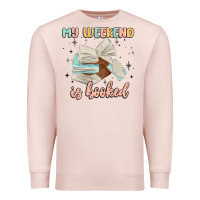 Pale Pink my weekend is booked Premium Sweatshirt - MaliasSmallBusiness