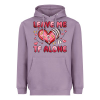 Lavender leave me tf alone valentines day Heavyweight Hoodie - MaliasSmallBusiness